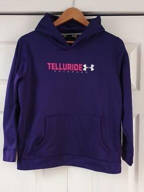 Under Armour Purple Telluride, Colorado Hoodie Sweatshirt
